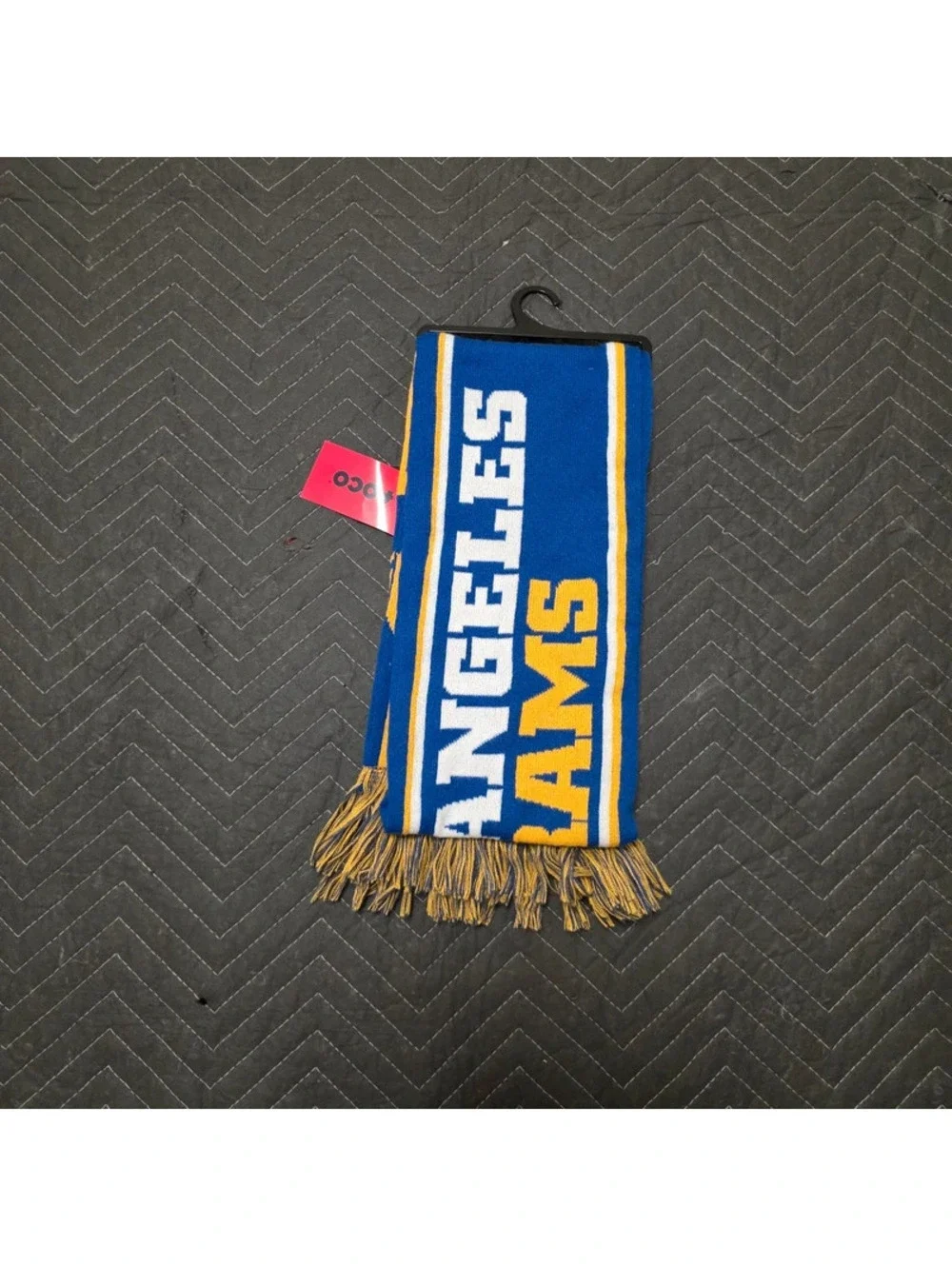 FOCO Los Angeles Rams 1937 NFL Blue & Yellow Scarf